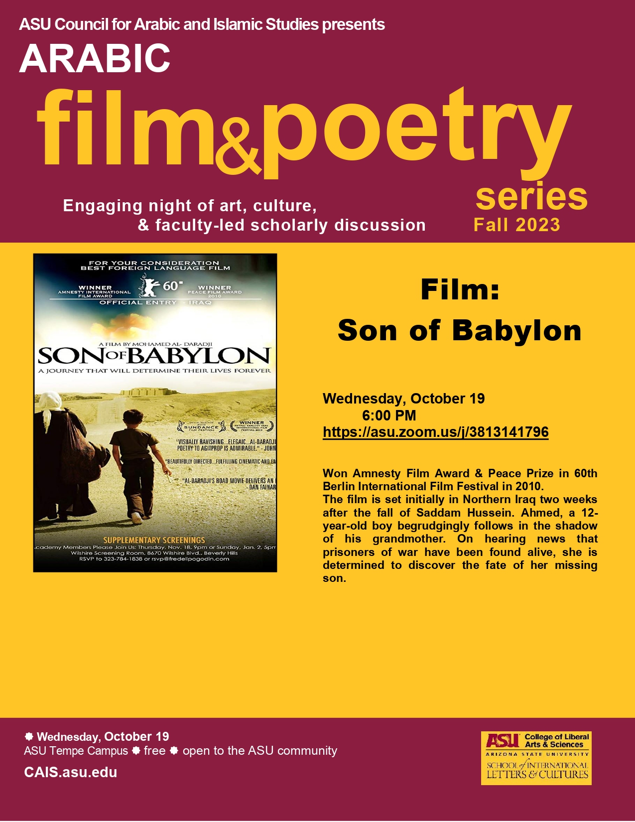 Son of Babylon Fall 2023